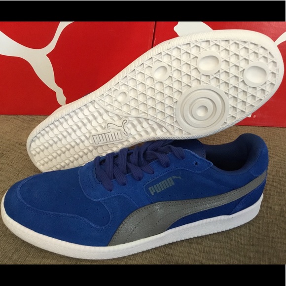 puma icra suede trainers mens